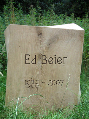 natural, beautifully aging, monuments for beloved deceased